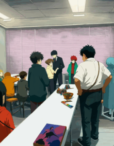 支援学校先生方の見学